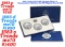 1983 3 Coin P,D,S UNC Olympic Silver $1 Commerative Collectors Set W/ Original Box & COA