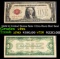 1928 $1 United States Note Ultra Rare Red Seal Grades vf+