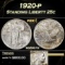 1920-p Standing Liberty Quarter 25c Grades Choice Unc FH