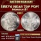 *Highlight* 1887-s Morgan Dollar Near Top Pop! $1 ms66+ SEGS (fc)