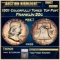 *Highlight* 1951 Proof Franklin Half Dollar Colorfully Toned  Top Pop! 50c pr68 SEGS (fc)
