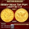 *Highlight* 1856-p Gold Liberty Quarter Eagle Near Top Pop! $2 1/2 ms66+ SEGS (fc)