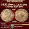 *Highlight* 1832 Capped Bust Half Dollar Small Letters 50c Choice+ Unc USCG (fc)