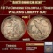 *Highlight* 1917-d Obverse Walking Liberty Half Dollar Colorfully Toned 50c ms65 SEGS (fc)