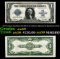 1923 $1 large size Blue Seal Silver Certificate Grades Select AU Signatures Speelman/white