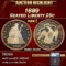 *Highlight* 1889 Proof Seated Liberty Quarter 25c pr66+ DCAM SEGS (fc)