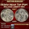 *Highlight* 1934-d Walking Liberty Half Dollar Near Top Pop! 50c ms66+ SEGS (fc)