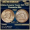 *Highlight* 1958-d Franklin Half Dollar Rainbow Toned TOP POP! 50c ms67+ fbl SEGS (fc)