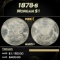 1878-s Morgan Dollar $1 Grades GEM+ Unc