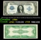1923 $1 large size Blue Seal Silver Certificate Grades vf++ Signatures Woods/White