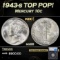1943-s Mercury Dime TOP POP! 10c ms68 SEGS