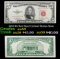 1953 $5 Red Seal United States Note Grades Select AU
