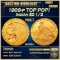 *Highlight* 1909-p Gold Indian Quarter Eagle TOP POP! $2 1/2 GEM++ Unc USCG (fc)
