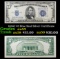 1934C $5 Blue Seal Silver Certificate Grades Select AU