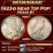 *Highlight* 1923-d Peace Dollar Near Top Pop! $1 ms66+ SEGS (fc)