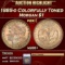*Highlight* 1885-o Morgan Dollar Colorfully Toned $1 ms66+ SEGS (fc)