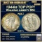 *Highlight* 1944-s Walking Liberty Half Dollar TOP POP! 50c ms67+ SEGS (fc)