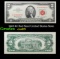 1963 $2 Red Seal United States Note Grades Select CU