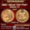 *Highlight* 1881 Indian Cent Near Top Pop! 1c ms66+ rd SEGS (fc)