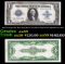 1923 $1 large size Blue Seal Silver Certificate Grades Select AU Signatures Speelman/white