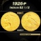 1926-p Gold Indian Quarter Eagle $2 1/2 Grades Select+ Unc