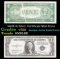 1935E $1 Blue Seal Silver Certificate Grades vf+ Error