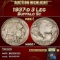 *Highlight* 1937-d 3 Leg Buffalo Nickel 5c Select Unc USCG (fc)