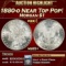 *Highlight* 1880-o Morgan Dollar Near Top Pop! $1 ms65+ SEGS (fc)