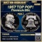 *Highlight* 1957 Proof Franklin Half Dollar TOP POP! 50c pr69 DCAM SEGS (fc)