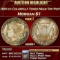 *Highlight* 1891-cc Morgan Dollar Colorfuly Toned Near Top Pop! $1 ms66+ SEGS (fc)