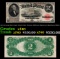 1917 $2 Large Size Legal Tender Note Thomas Jefferson Grades xf Signatures Speelman/White