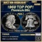 *Highlight* 1960 Proof Franklin Half Dollar TOP POP! 50c pr69 DCAM SEGS (fc)
