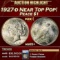 *Highlight* 1927-d Peace Dollar Near Top Pop! $1 ms65+ SEGS (fc)