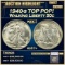 *Highlight* 1940-s Walking Liberty Half Dollar TOP POP! 50c ms67+ SEGS (fc)
