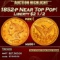 *Highlight* 1852-p Gold Liberty Quarter Eagle Near Top Pop! $2 1/2 ms66+ SEGS (fc)