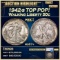 *Highlight* 1942-s Walking Liberty Half Dollar TOP POP! 50c ms67+ SEGS (fc)