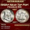 *Highlight* 1959-p Franklin Half Dollar Near Top Pop! 50c ms67+ SEGS (fc)