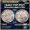 *Highlight* 1943-p Walking Liberty Half Dollar TOP POP! 50c ms68+ SEGS (fc)