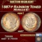 *Highlight* 1887-p Morgan Dollar Rainbow Toned $1 ms67 SEGS (fc)