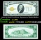1928 $10 Gold Certificate Signatures Woods/Mellon Grades Choice AU