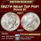 *Highlight* 1927-p Peace Dollar Near Top Pop! $1 ms65+ SEGS (fc)