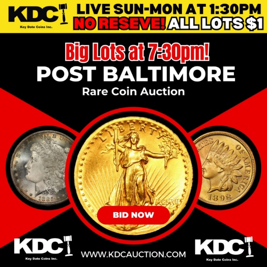 Post Baltimore Rare Coin Auction - No Reserves 472