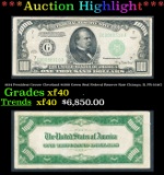 *Highlight* 1934 President Grover Cleveland $1000 Green Seal Federal Reserve Note Chicago, IL Grades
