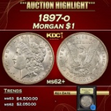 *Highlight* 1897-o Morgan Dollar $1 Select Unc USCG (fc)