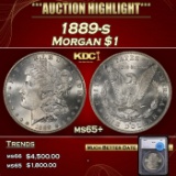 *Highlight* 1889-s Morgan Dollar $1 ms65+ SEGS (fc)