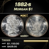 1882-s Morgan Dollar $1 Grades GEM++ Unc