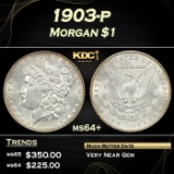 1903-p Morgan Dollar $1 Grades Choice+ Unc