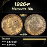1926-p Mercury Dime 10c Grades GEM+ Unc