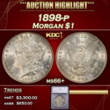 *Highlight* 1898-p Morgan Dollar $1 ms66+ SEGS (fc)