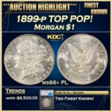 *Highlight* 1899-p Morgan Dollar TOP POP! $1 ms66+ PL SEGS (fc)